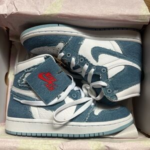 Women's Jordan's retro high tops jeans edition!